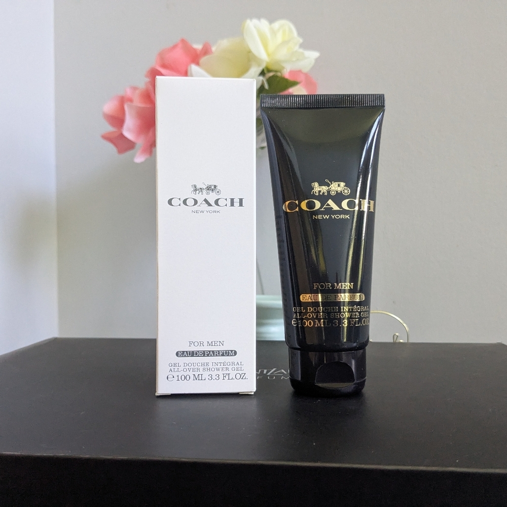 Coach Black and Gold Men's Aftershave Balm